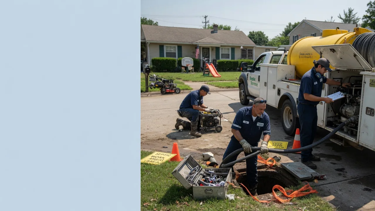 Septic Tank Pumping in Potts Camp, MS near me